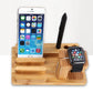 All in One Bamboo Docking Station 