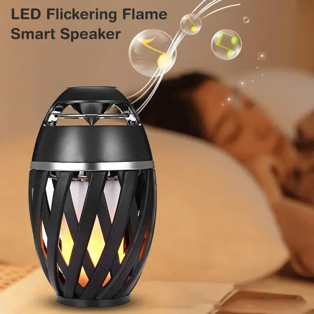 Tiki Tiki To To Outdoor LED Torch With Bluetooth Speaker 