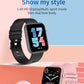 Advanced Smartwatch With Three Bands And Wellness + Activity Tracker Salmon Lucky