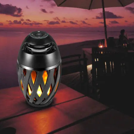 Tiki Tiki To To Outdoor LED Torch With Bluetooth Speaker 