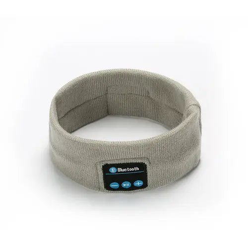 Wireless Bluetooth-compatible Headband Outdoor Fitness Yoga Headband Blue Strawberry