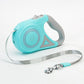 Dog Leash Retractable Leash And Dog Collar Spotlight Automatic Pet Dog 
