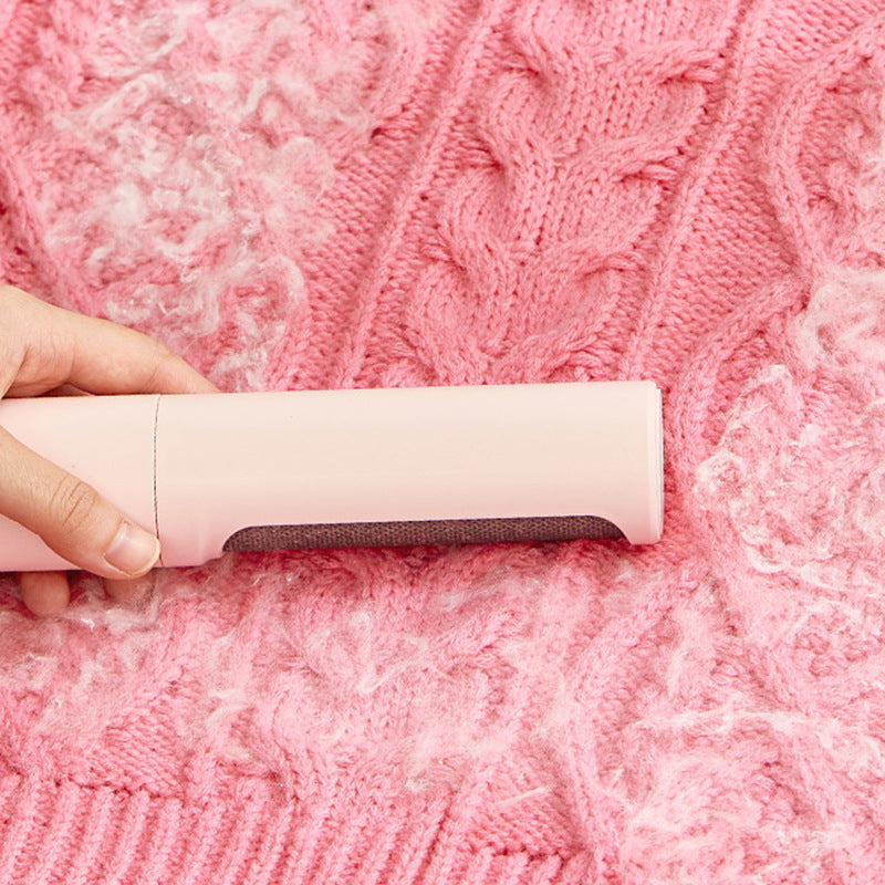2-1 Reusable Pet Hair Remover Brush Lint Roller Portable 