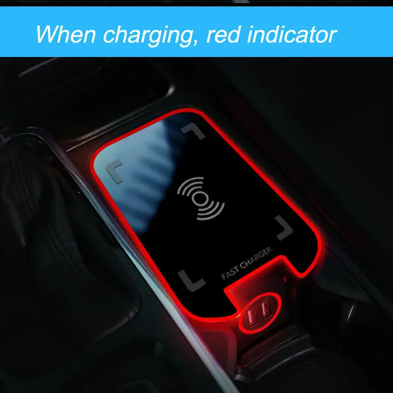 Car Wireless Charger Fast Charging Modification 