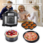 Air Fryer Accessories 7-piece Silicone Grill 