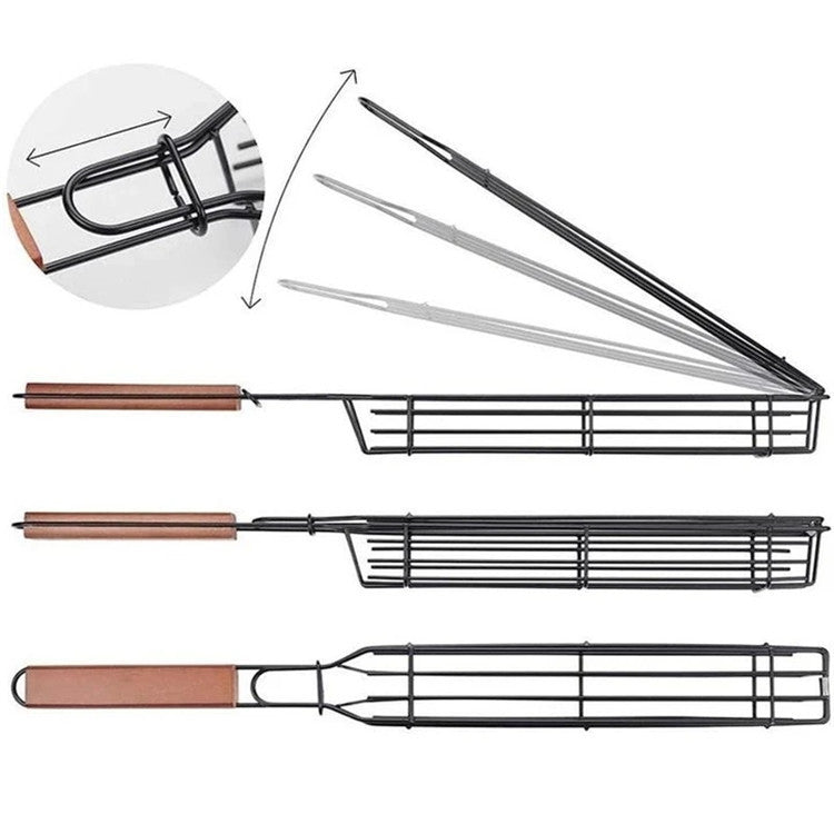 BBQ Grill Mesh Stainless Steel Tools Kitchen Accessories 