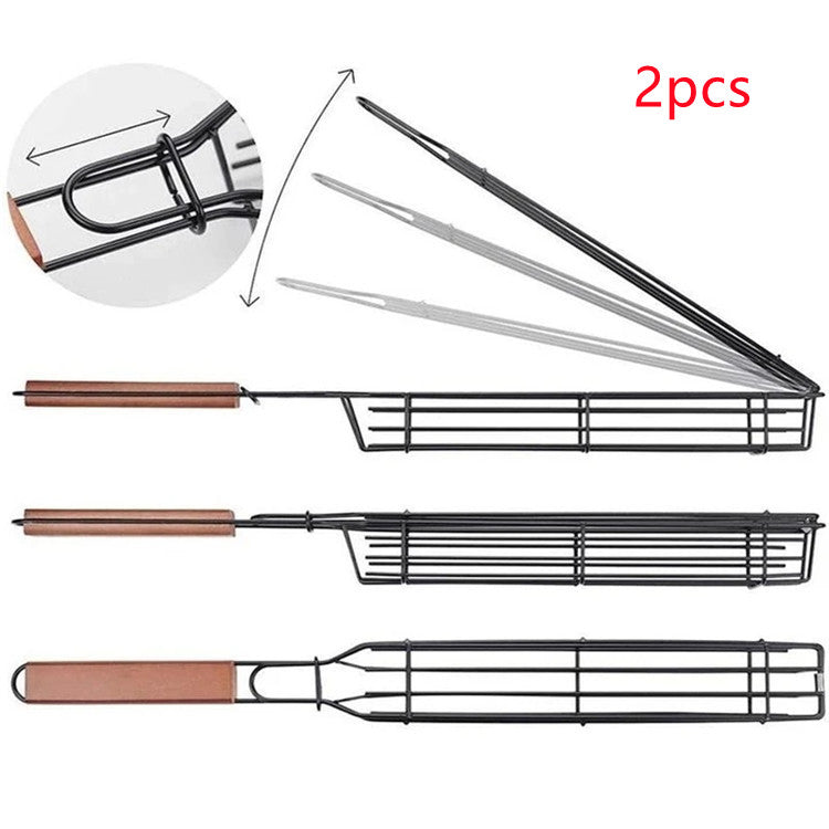 BBQ Grill Mesh Stainless Steel Tools Kitchen Accessories 
