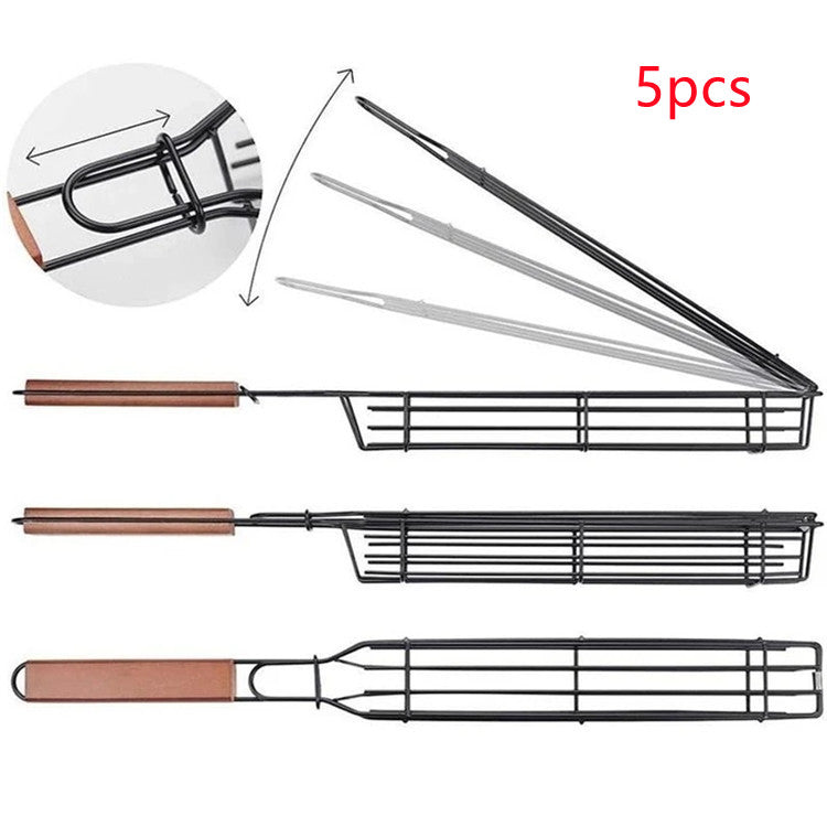 BBQ Grill Mesh Stainless Steel Tools Kitchen Accessories 