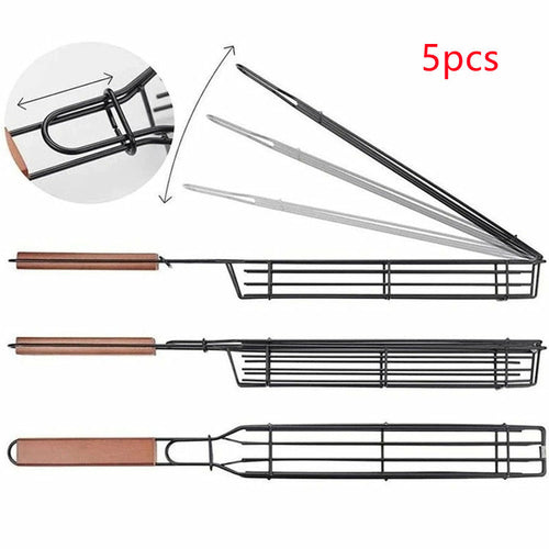 BBQ Grill Mesh Stainless Steel Tools Kitchen Accessories 