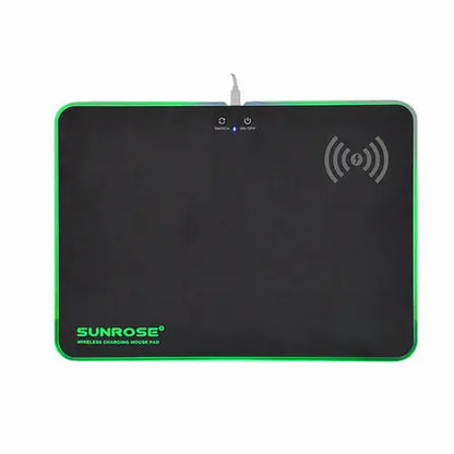 Wireless Charging Luminous Mouse Pad 