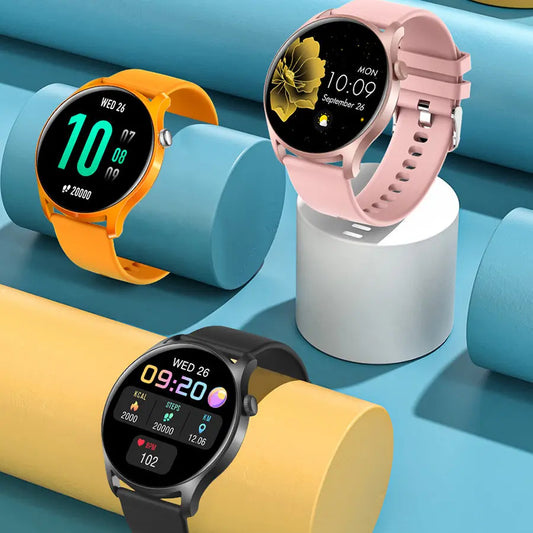 Smart Watch Bluetooth Heart Rate Blood Pressure Measurement 