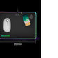 Wireless Charging Luminous Mouse Pad 