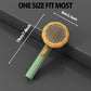Pet Brush, Pet Grooming Self Cleaning Slicker Brush For Dogs 