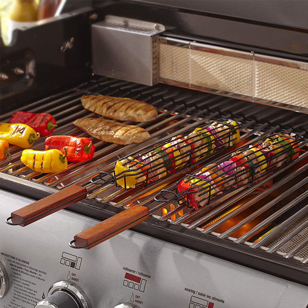 BBQ Grill Mesh Stainless Steel Tools Kitchen Accessories 
