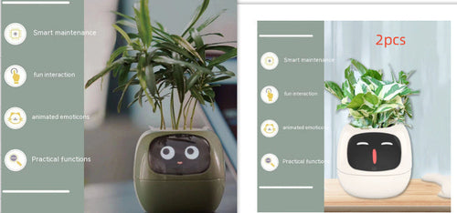 Smart Planter Endless Fun Over 49 Rich Expressions 7 Smart Sensors And - 