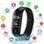M3 Smart Band Fitness Tracker Sport Bracelet Heart Rate Blood Pressure Blue Charlie