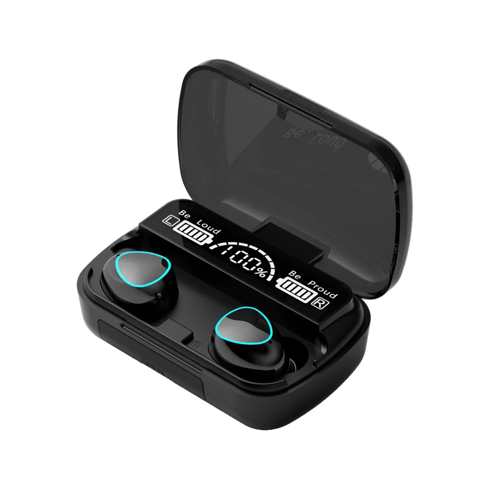 Original M10 Headphones Bluetooth Wireless Earpods Sports Stereo Noise Canceling Headphone Microphone Speaker Caixa De Som Gamer - No BrandLK