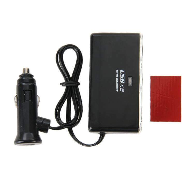 AMZER 2-Socket Cigarette Lighter Adapter 12/24V Car Power Output 