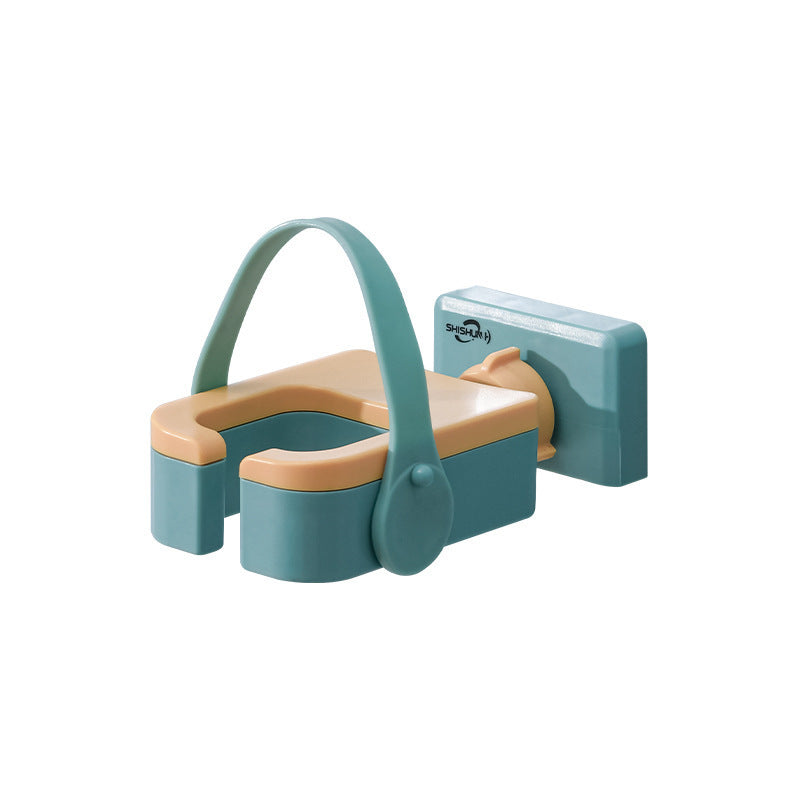 Hair Dryer Rack Toilet Wall-mounted Punch-free Multifunctional 