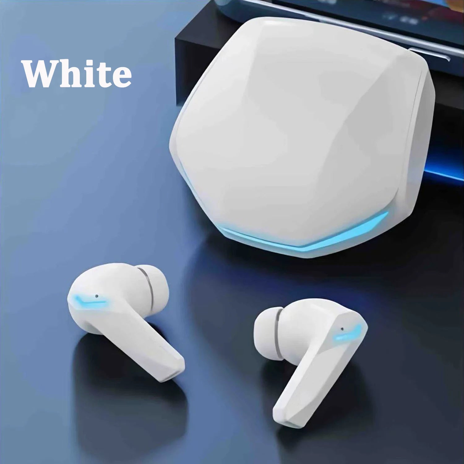 GM02 Bluetooth 5.3 Earphones Sports Headset Wireless In-Ear Gaming with Mic Dual Mode Music Headphones New - No BrandLK