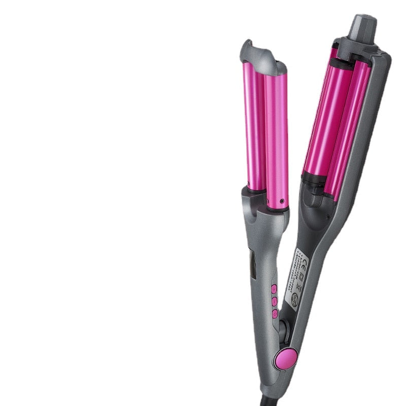 Professional Hair Curler Waves Hair Styler 3 Barrels Adjustable Size 
