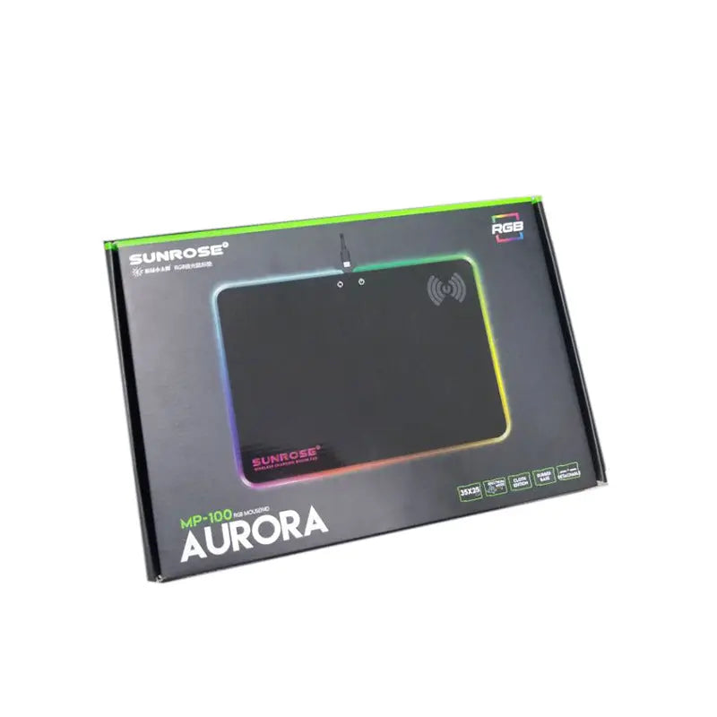 Wireless Charging Luminous Mouse Pad 