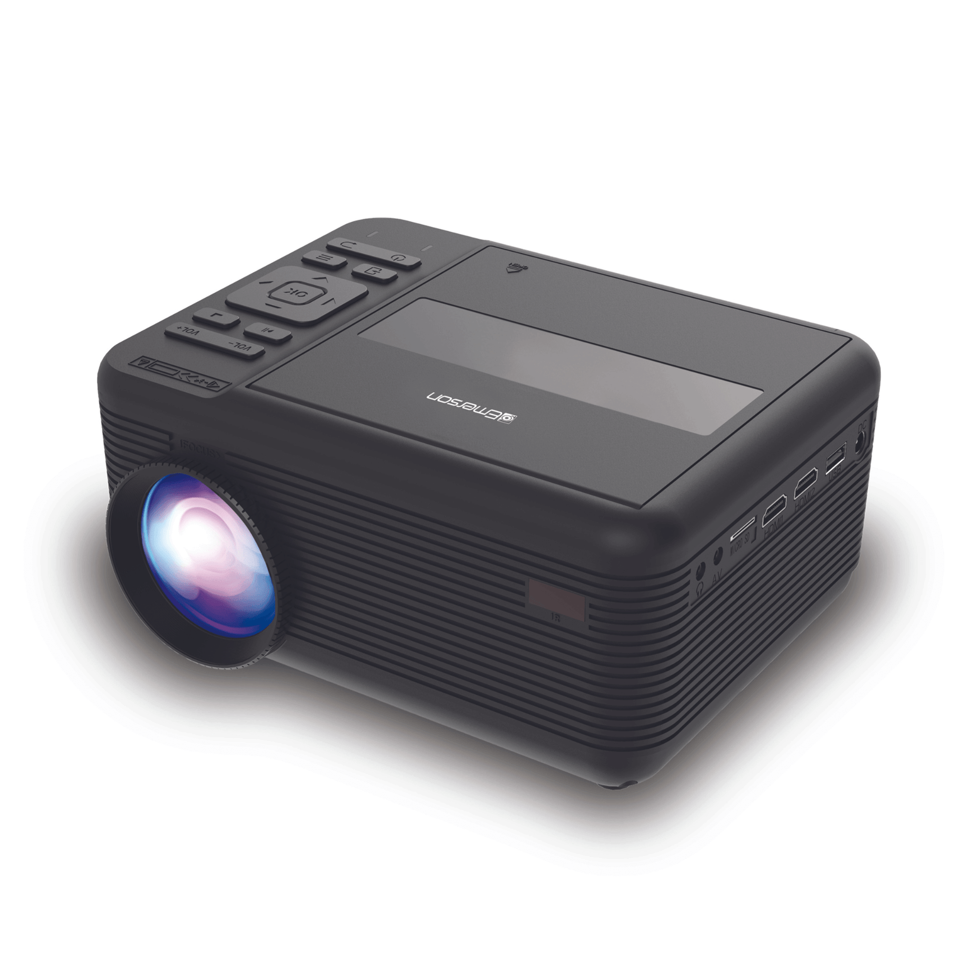 Emerson 150" Home Theater LCD Projector Combo with Built-In DVD Player 