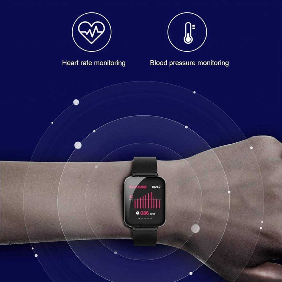 Smart Fit Total Wellness And Sports Activity Watch 