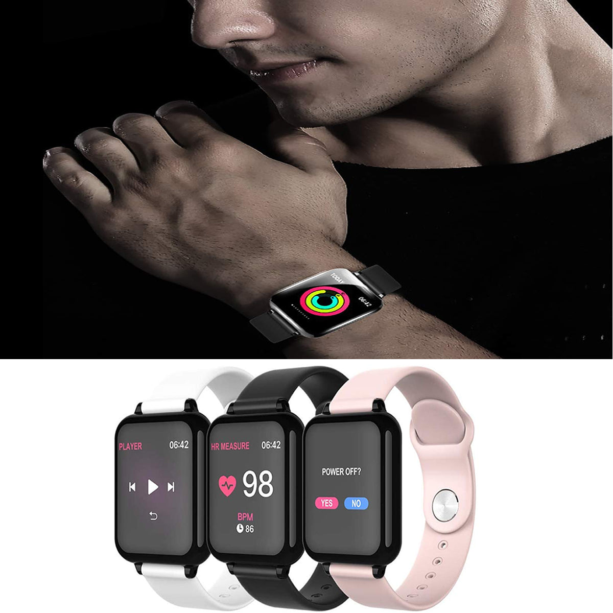 Smart Fit Total Wellness And Sports Activity Watch 