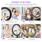 LED Ring Light With Phone Tripod Stand Kit 10" 