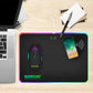 Wireless Charging Luminous Mouse Pad 