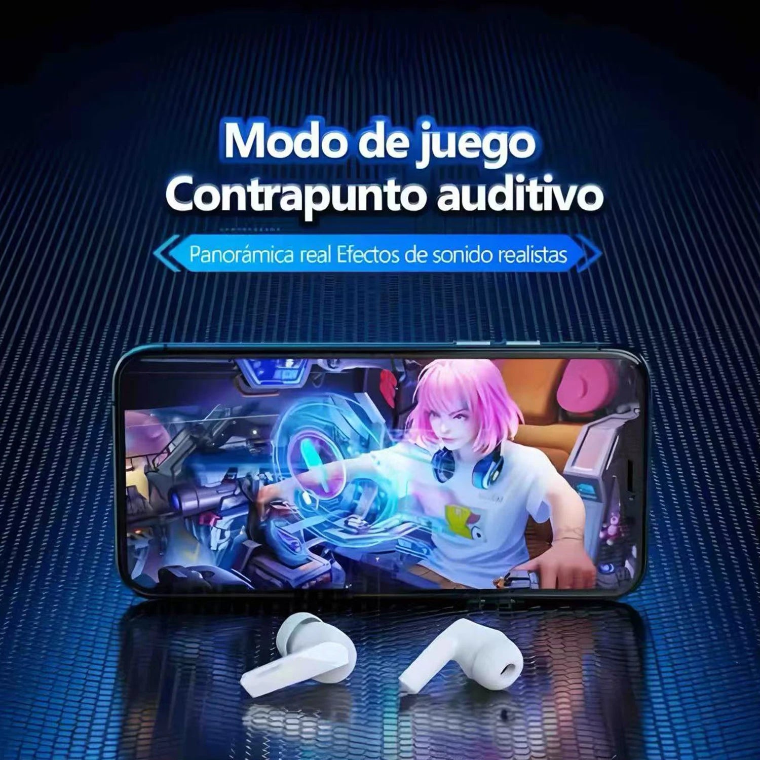 GM02 Bluetooth 5.3 Earphones Sports Headset Wireless In-Ear Gaming with Mic Dual Mode Music Headphones New - No BrandLK