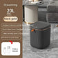 Smart Trash Can With Lid For Bedroom And Living Room Kitchen Storage 