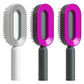 Self Cleaning Hair Brush For Women One-key Cleaning Hair Loss Airbag 