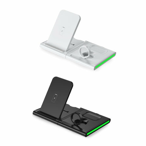 Magnetic Power Tiles 4 In 1 Wireless Charging Station 