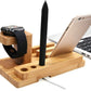 All in One Bamboo Docking Station 