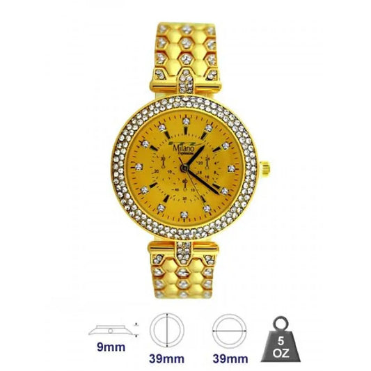 Women metal band watch 