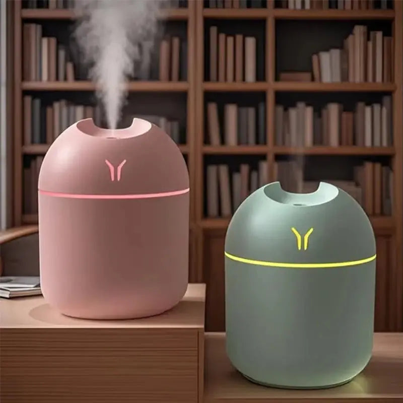 1pc Compact Portable Humidifier for Fine Moisture – Professional Quality Essential Oil Diffuser for Home and Travel 