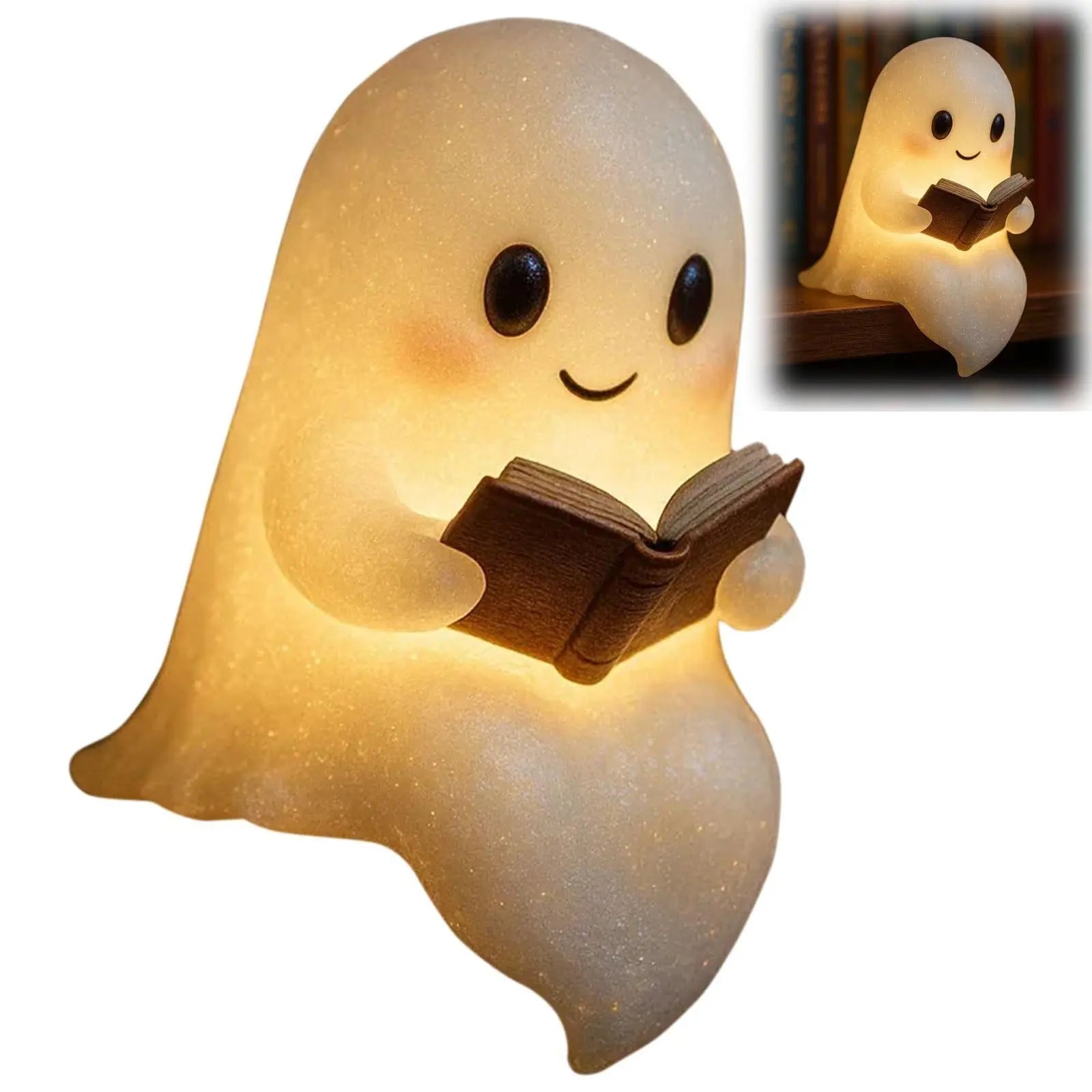 Cute LED Ghost Night Light Children's Nightlight Gift Bedside Sleep 