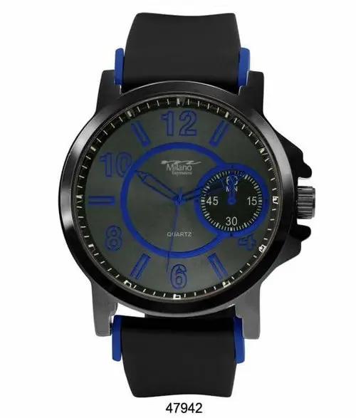 Milano expressions silicon band watch