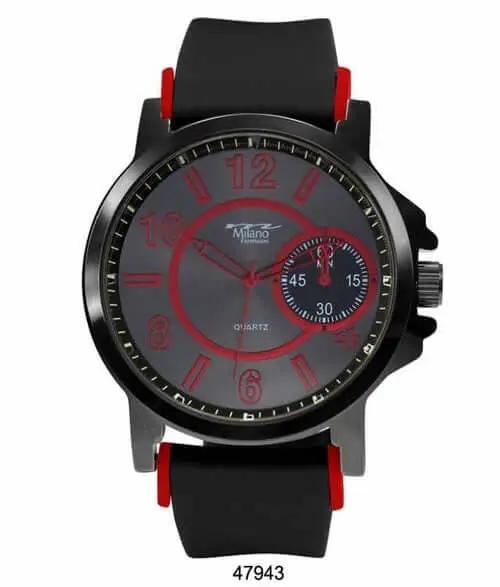 Milano expressions silicon band watch