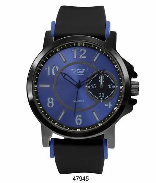 Milano expressions silicon band watch