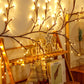 7.55 ft 144 LED USB Flexible Branch Wall Lights Indoor Decor for 