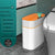 Smart Trash Can With Lid For Bedroom And Living Room Kitchen Storage 