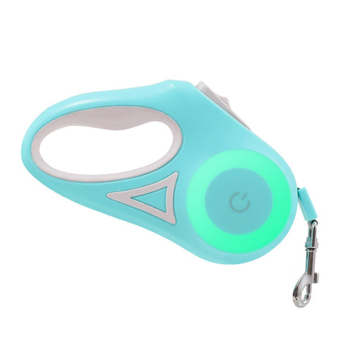 Dog Leash Retractable Leash And Dog Collar Spotlight Automatic Pet Dog 
