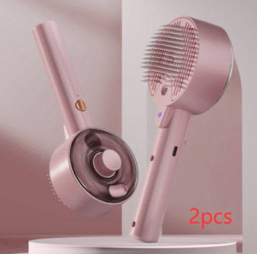 Animal Hair Remover Brush Dog And Cat Steam Brush Pet Self Cleaning 