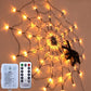 Halloween Led Spider Web String Light 5v Remote Control 