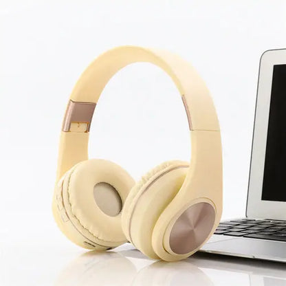 Head-mounted Sports Mobile Headphone Wireless Bluetooth 