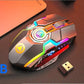 Color Wireless Gaming RGB Rechargeable Mute Button Mouse 