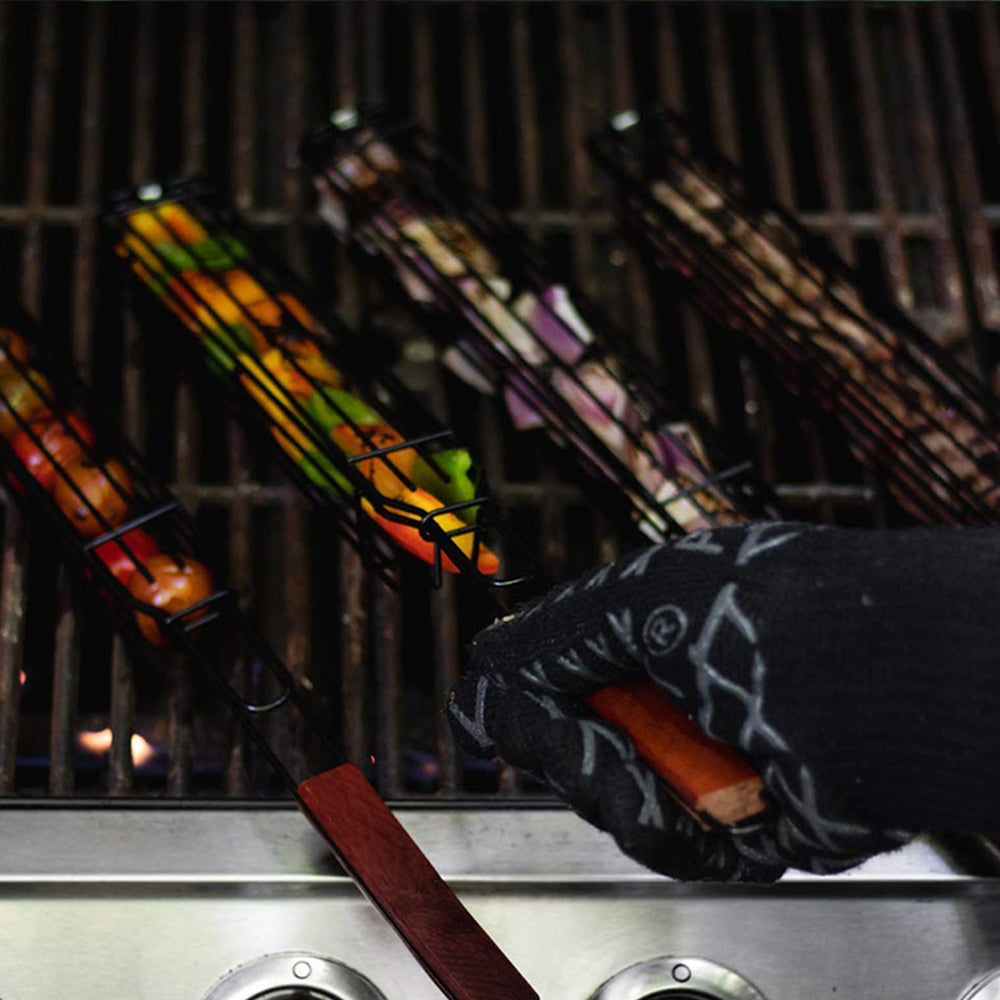 BBQ Grill Mesh Stainless Steel Tools Kitchen Accessories 